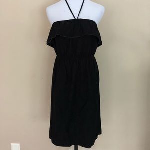 JUICY COUTURE Grey Strapless Draw String Dress
